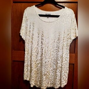 ladies pull over T style shirt